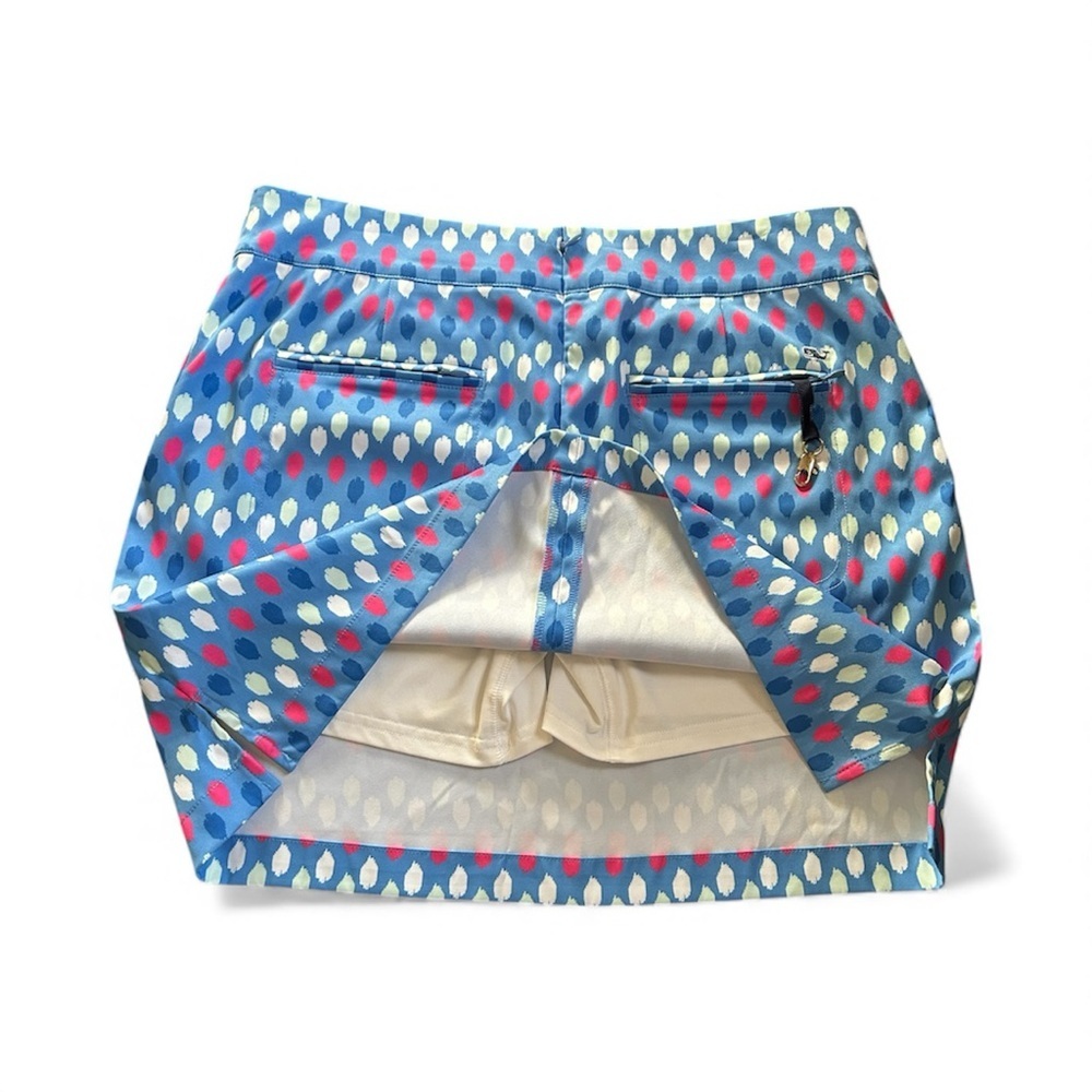 Vinyard Vines blue patterned skort Sz 8, 019 - Picture 3 of 3